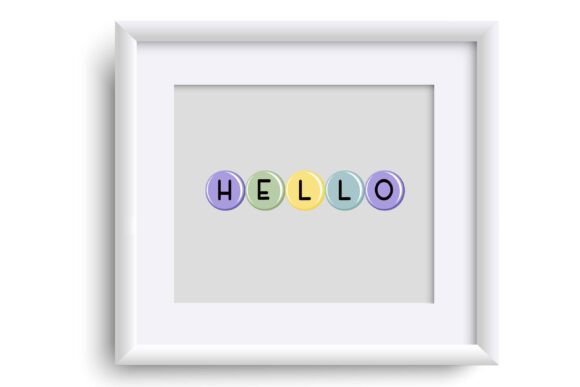 Alphabet Beads Font - Preview 3