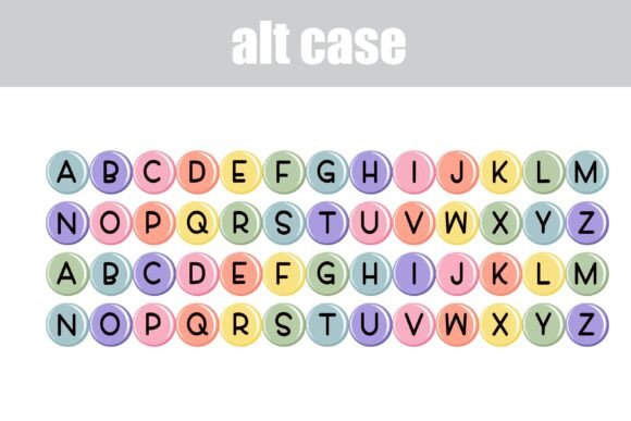Alphabet Beads Font - Preview 5