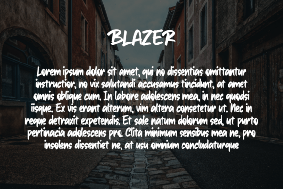 Blazer Font - Preview 2