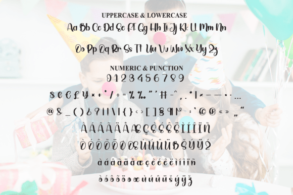Birthday Party Font - Preview 6