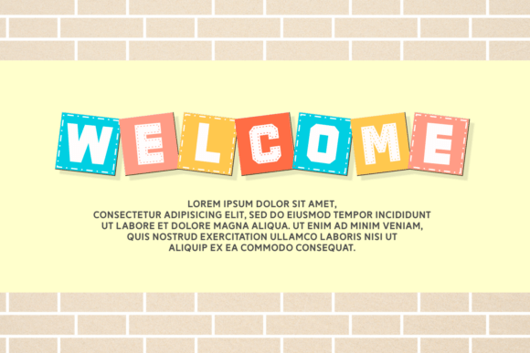 Blue Shape Font - Preview 1