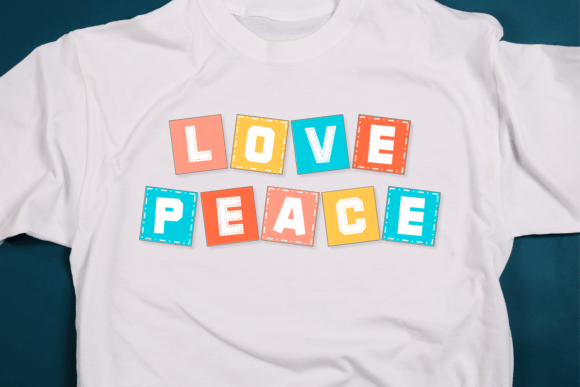 Blue Shape Font - Preview 2