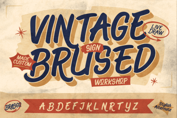 Brasgo Font - Preview 6
