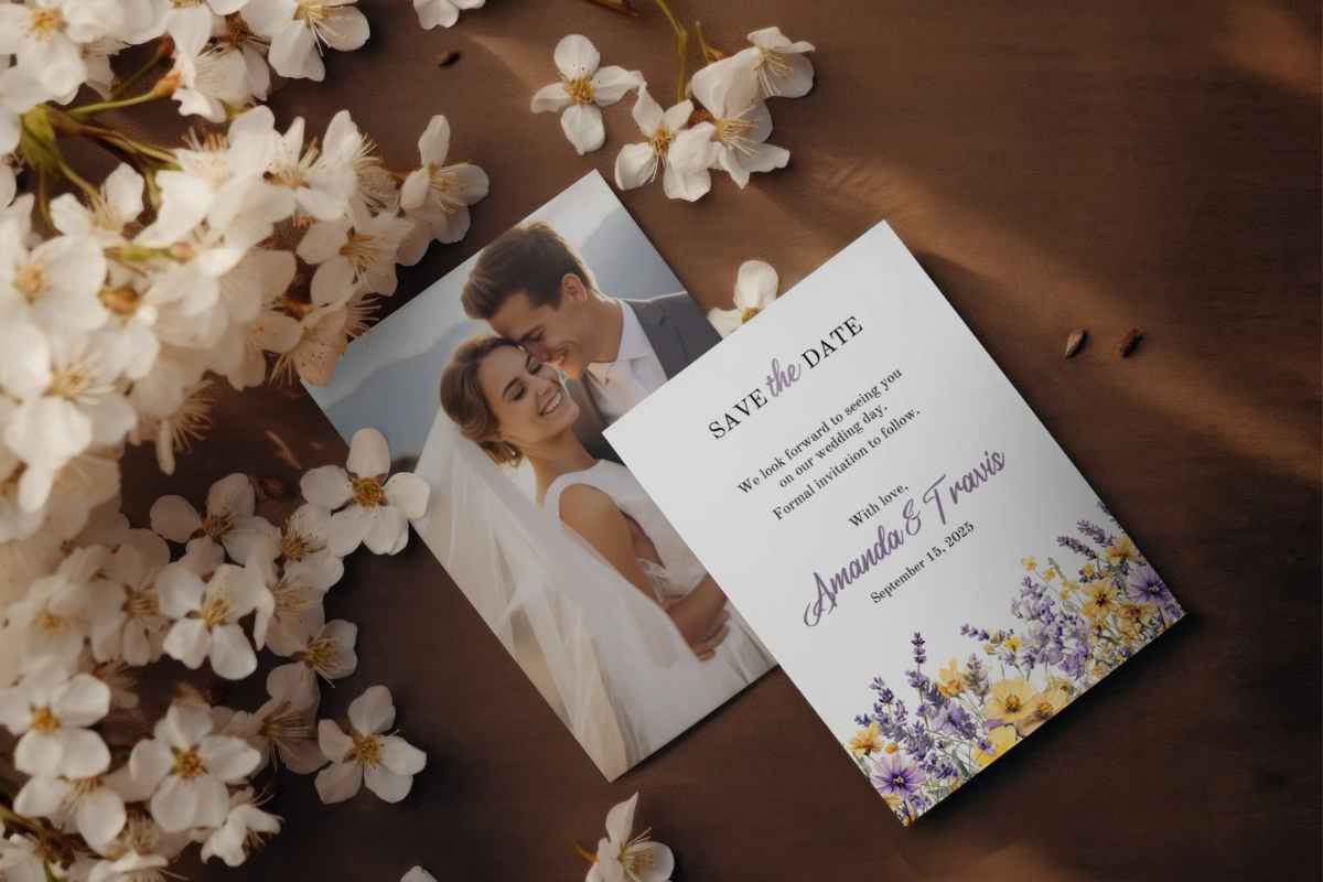 Canva Template Save the Date