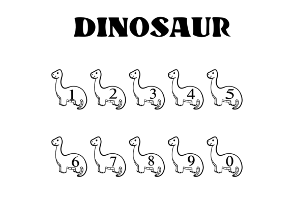Dinosaur Font - Preview 3