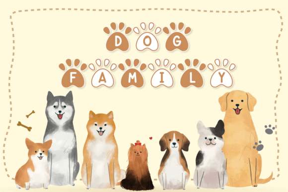 Dog Notes Font - Preview 2