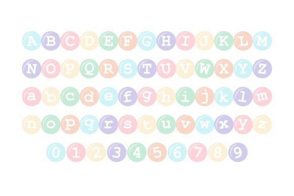 Easter M's Font - Preview 1