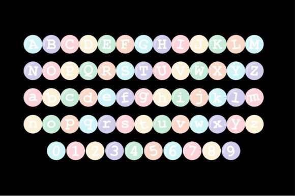 Easter M's Font - Preview 2