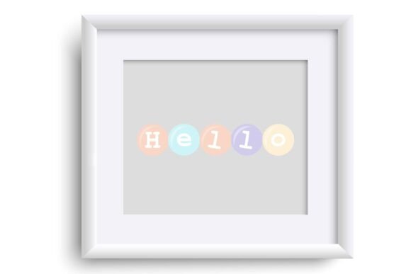 Easter M's Font - Preview 4