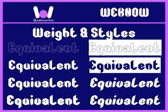 Equivalent Font - Preview 5