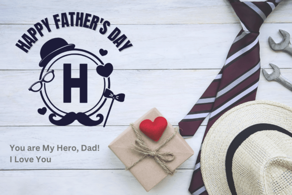 Father's Day Monogram Font - Preview 4