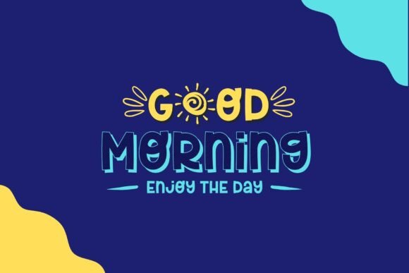 Fox Sunrise Font PNG with transparent background - Preview 4