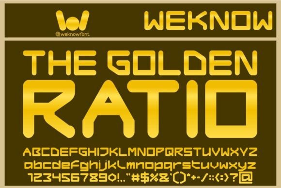Gold Standard Font PNG with transparent background - Preview 2