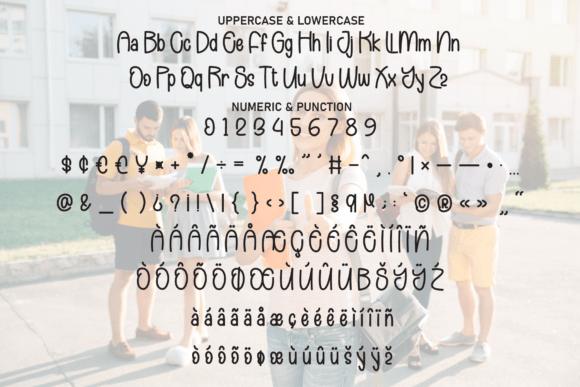 Golden Varsity Font font preview - 5