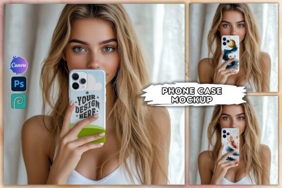 IPhone Case Mockup Canva Phone Template