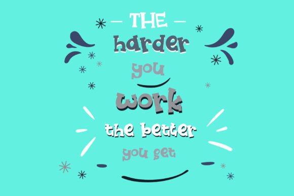Jubilatio Font PNG with transparent background - Preview 1