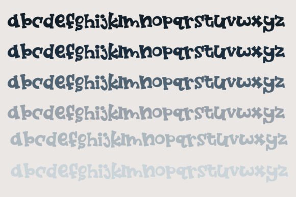 Jubilatio Font PNG with transparent background - Preview 3