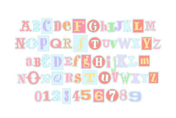 Kidnap Spring Font PNG with transparent background - Preview 6