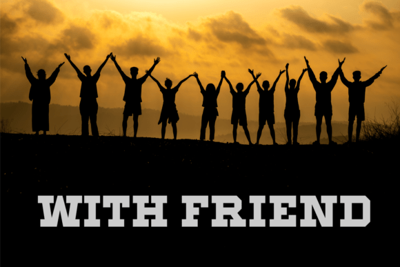 Like Lines Vintage Font PNG with transparent background - Preview 3