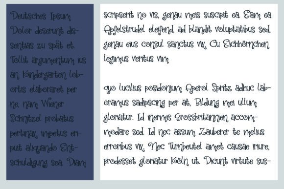 Little Boy Blue Font PNG with transparent background - Preview 1