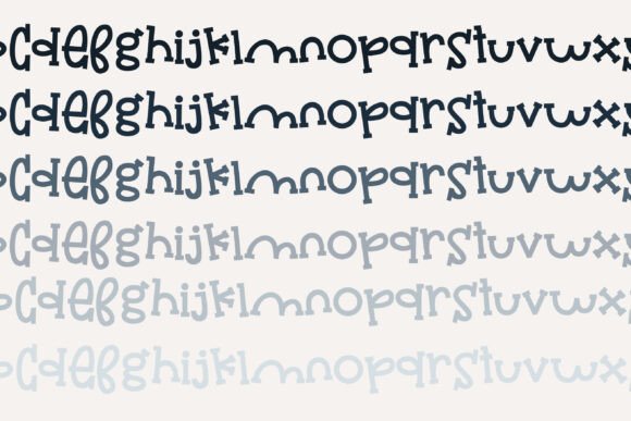 Manic Laughter Font PNG with transparent background - Preview 4