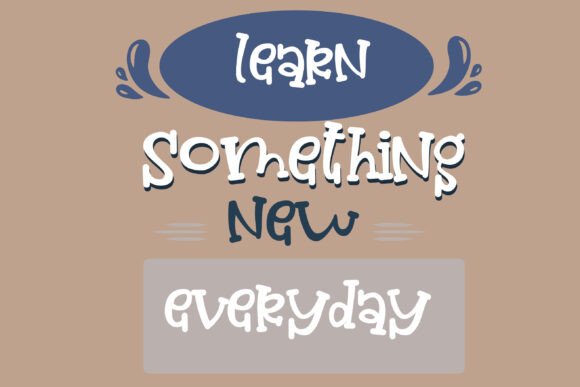 Pretty Iggy Font PNG with transparent background - Preview 1
