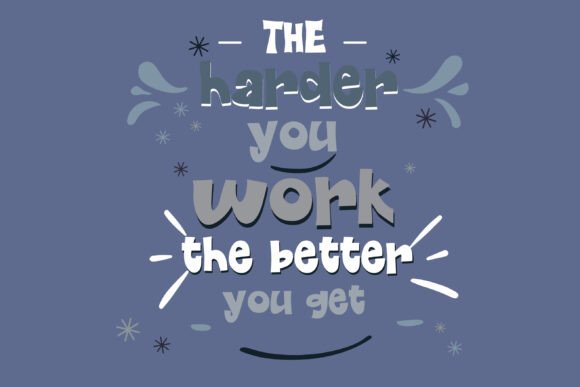 Shoeby Doo Font PNG with transparent background - Preview 2
