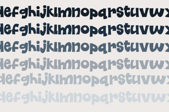 Shoeby Doo Font PNG with transparent background - Preview 4