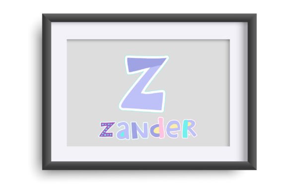 Smorgasbord Easter Font PNG with transparent background - Preview 3
