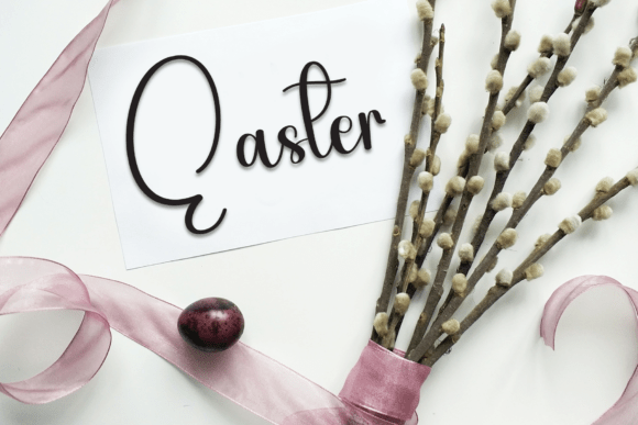 Calligraphy Font - Preview 4