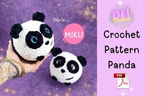 Panda Crochet Pattern Amigurumi Pdf