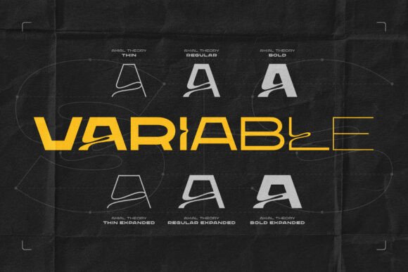 Axial Theory Font - Preview 5