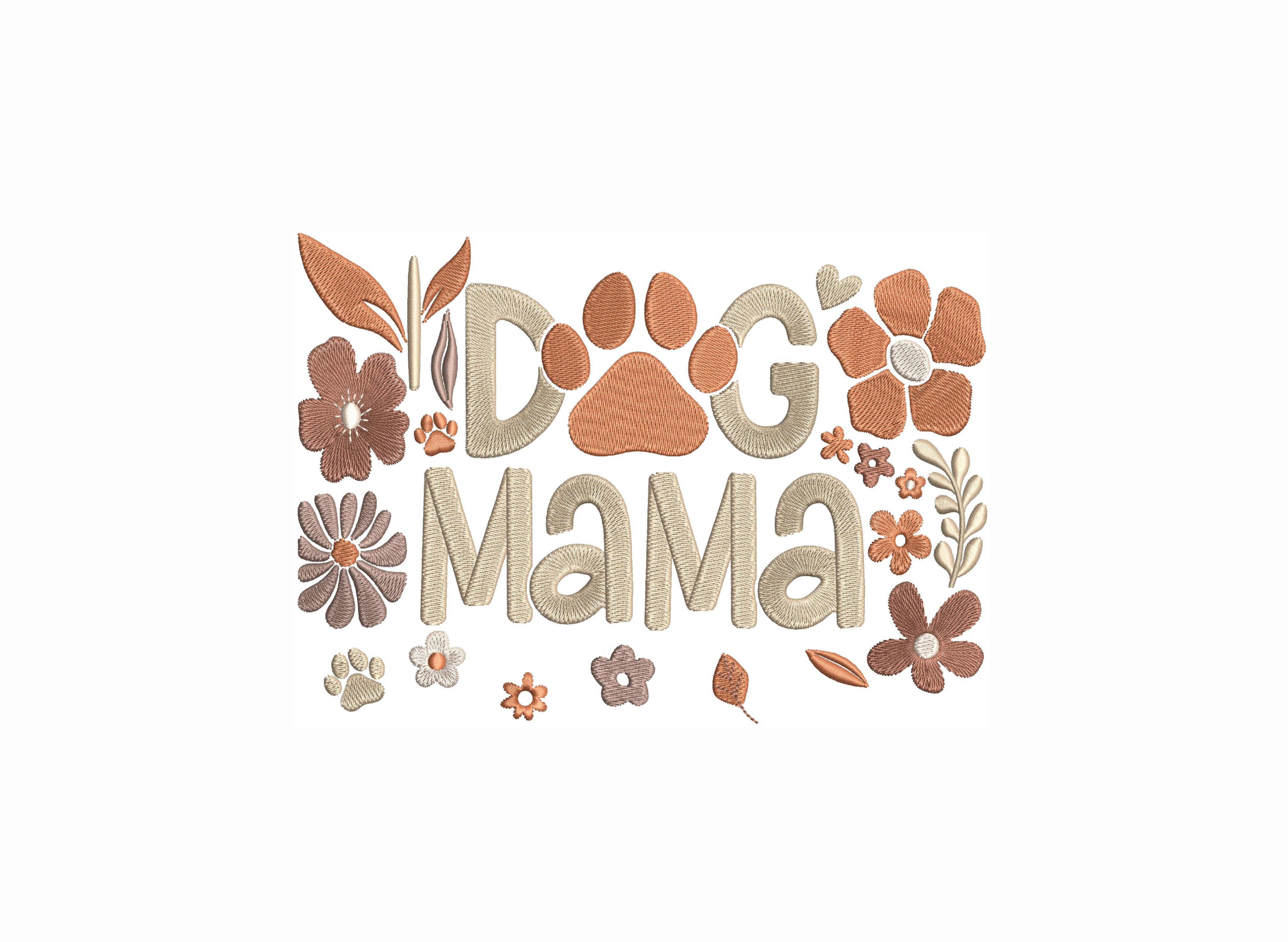 Boho Dog Mama Floral