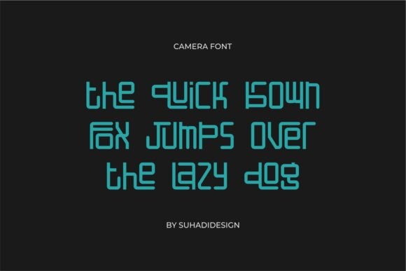 Camera Font - Preview 1