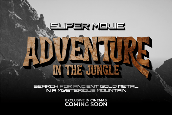 Deep Riots Font - Preview 5