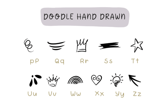 Doodle Hand Drawn Font - Preview 2