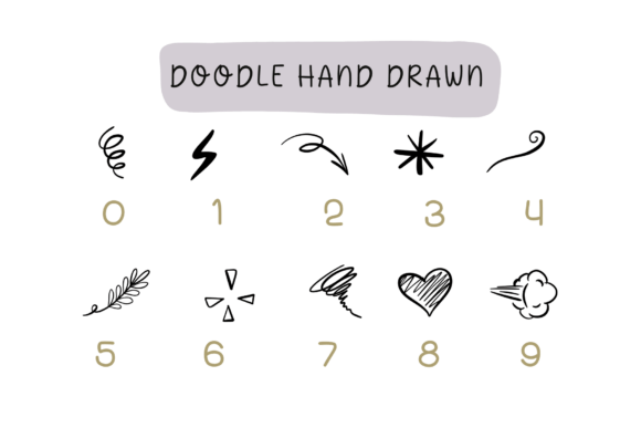 Doodle Hand Drawn Font - Preview 3