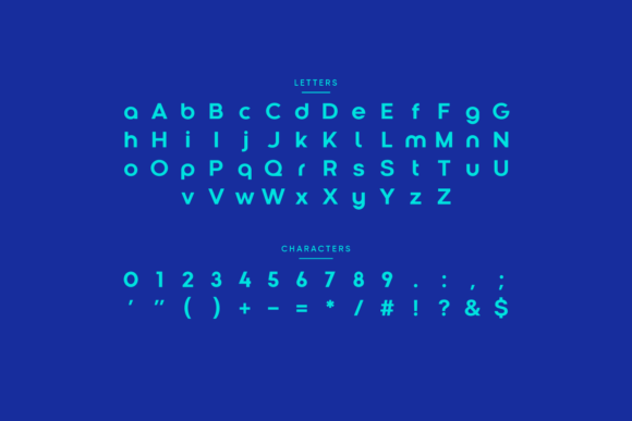 Echotun Font - Preview 2