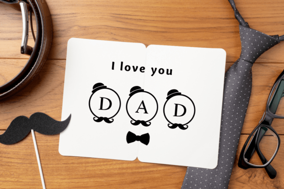 Father's Day Monogram Font - Preview 3