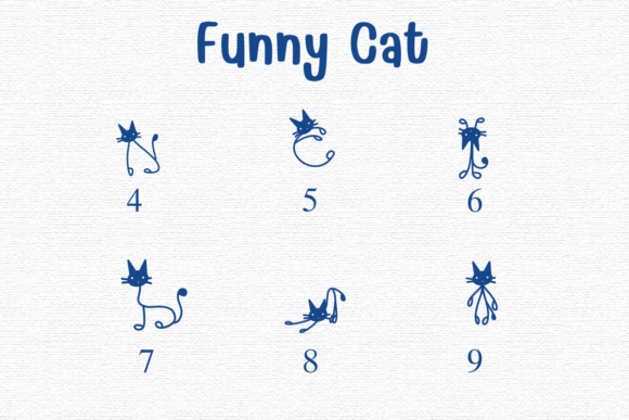 Funny Cat Font - Preview 3