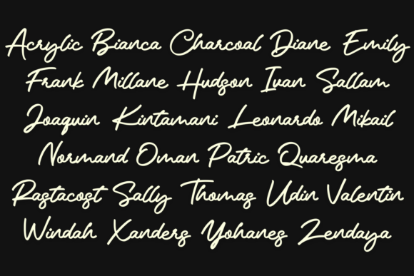 Marstina Font PNG with transparent background - Preview 3