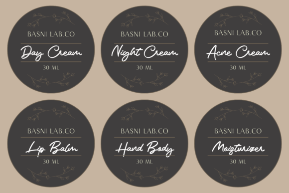 Marstina Font PNG with transparent background - Preview 6