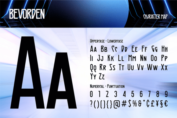 Bevorden Font - Preview 1