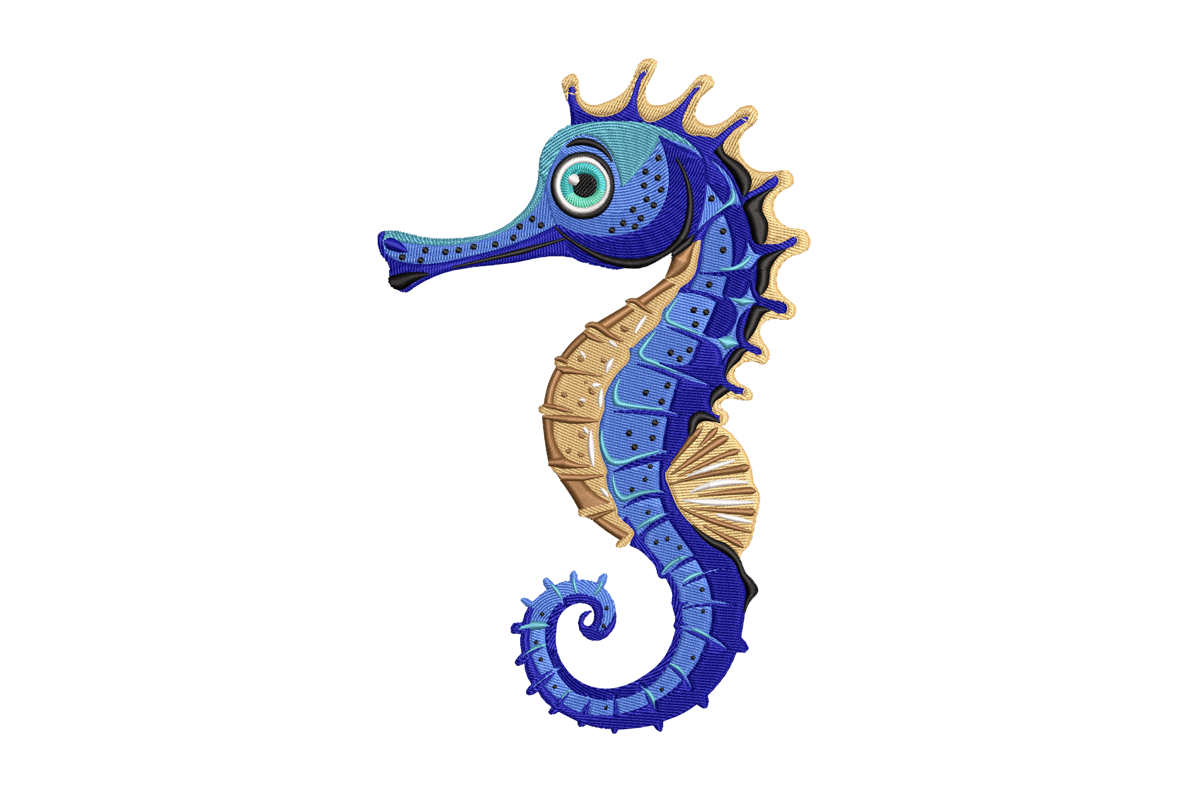 Blue Seahorse