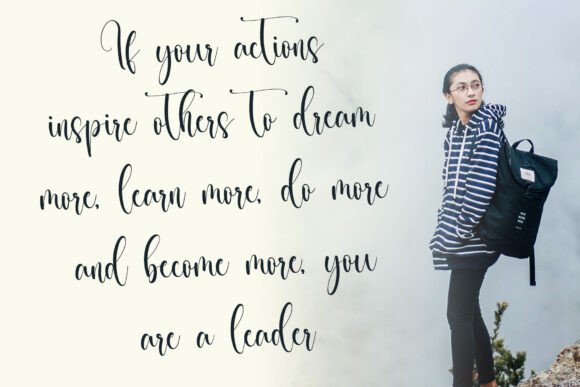 Brittany Writing Font - Preview 2