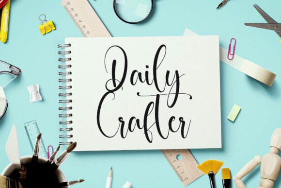 Brittany Writing Font - Preview 4