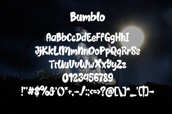 Bumblo Font - Preview 1