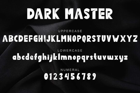 Dark Master Font - Preview 5