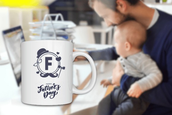 Father's Day Monogram Font - Preview 5