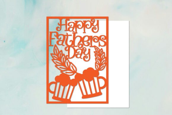 Father's Day Papercut, DIY Father's Day